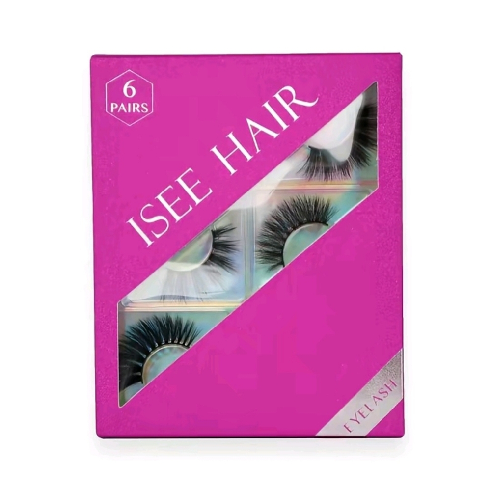 MINK FIBER FALSE EYELASHES